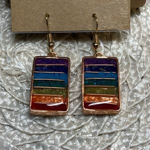 🌈 Rainbow Earrings by Zad